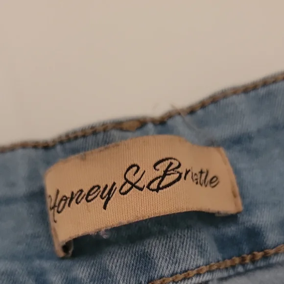 Light Blue Skinny Jeans for Women - Picture 4 of 5